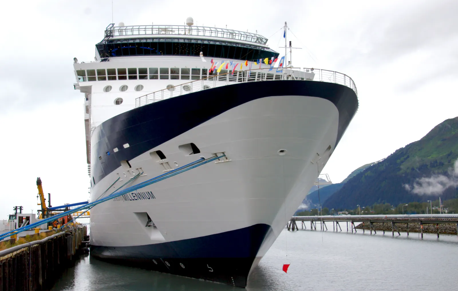 Celebrity Millennium. Seward Alaska.